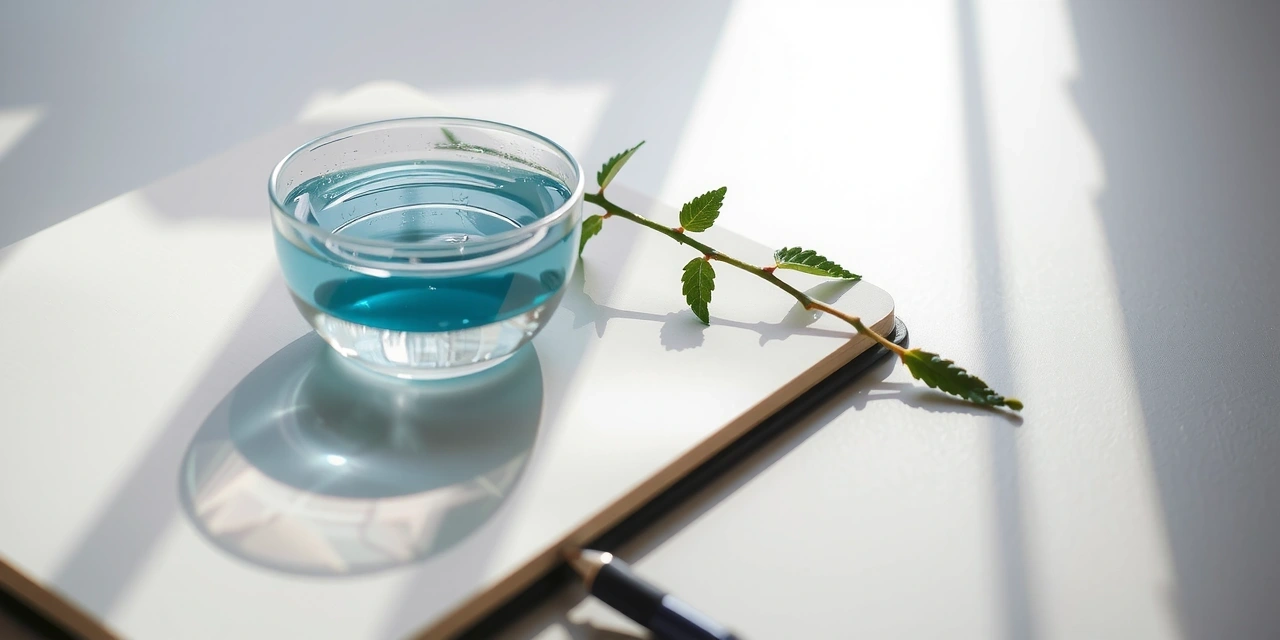 A peaceful workspace symbolizing clarity and privacy.